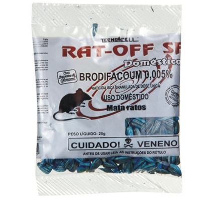 Raticida Tat Off Girassol 25g