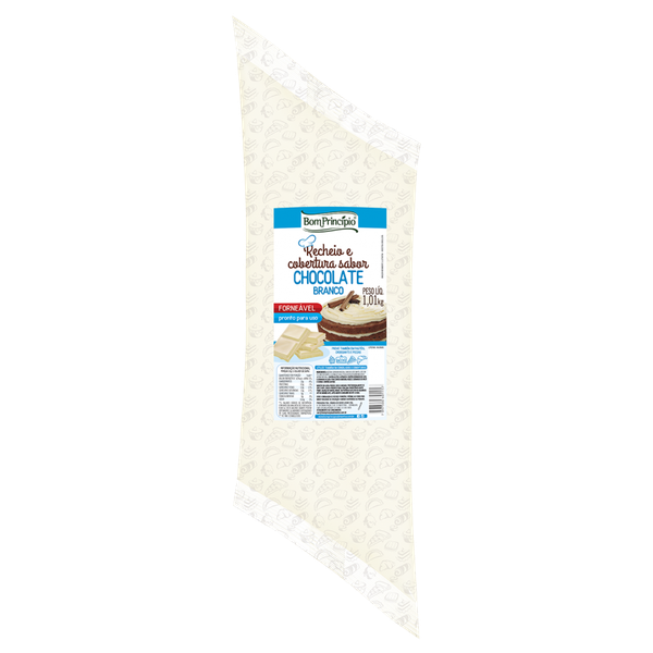 RECHEIO B.PRINCIPIO 1,01KG CHOC.BRANCO