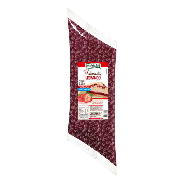 RECH/COB BOM PRINCIPIO SABOR MORANGO BISN. 1,01KG