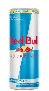 Energetico Lt Red Bull 250ml Sugar Free Cereja e Baunilha