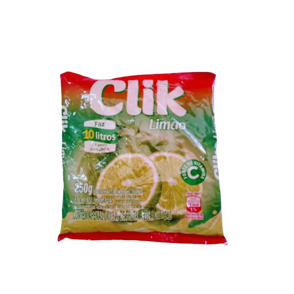 REFRESCO  CLIK  250GR 10LT LIMAO un