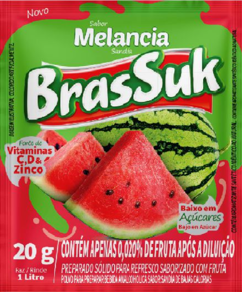 REFRE BRASSUK 20G MELANCIA 