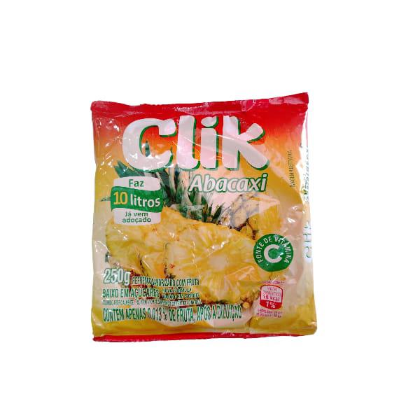 REFRESCO  CLIK  250GR 10LT ABACAXI un
