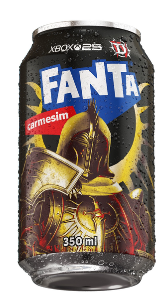 REFRIGERANTE FANTA 350ML CARMESIN
