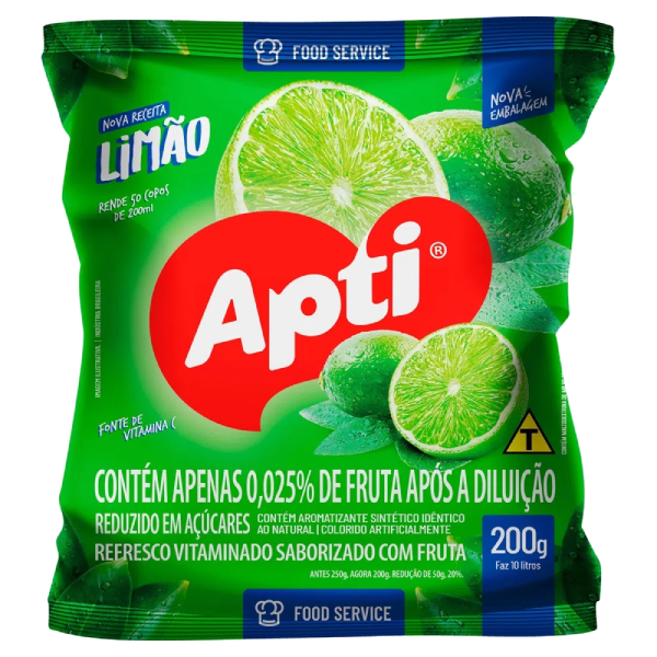 REFRESCO APTI LARANJA 200G