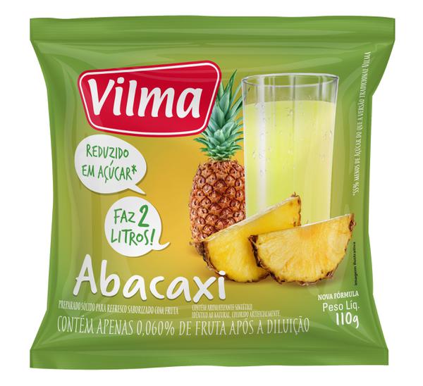 REFRESCO EM PO VILMA ABACAXI 110G