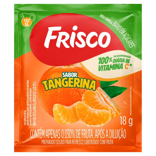 Refresco em Pó Tangerina Frisco Sachê 18g