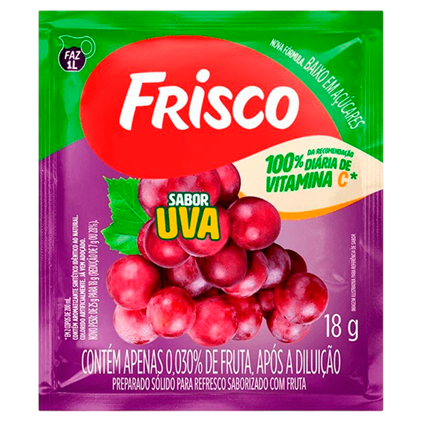 SUCO FRISCO UVA 18G