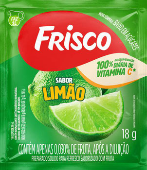 REFRESCO PO FRISCO LIMAO 18G