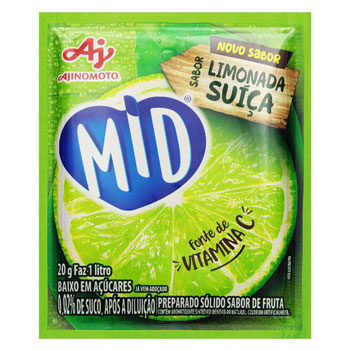 REFRESCO EM PO MID LIMONADA SUICA 20G