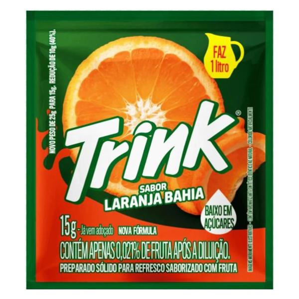 REFRESCO TRINK 15G LARANJA BH