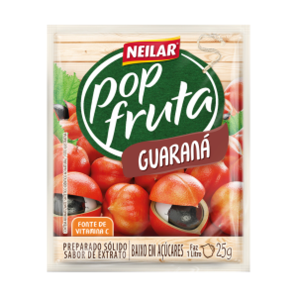 REFR POP FRUTA GUARANA 25GR