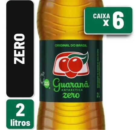 REFRI GUARANA ANTARCTICA ZERO 2L C/6