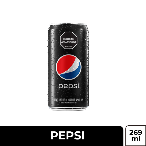 REFR PEPSI 269ML LT BLACK