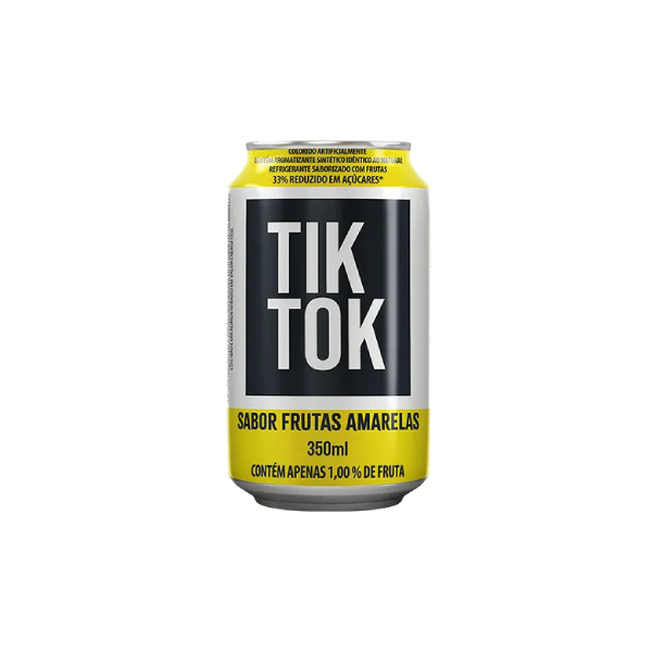 REF TIK TOK FRUTA AMARELA LT 350ML