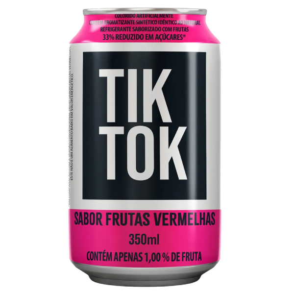 REF TIK TOK FRUTA VERMELHA LT 350ML
