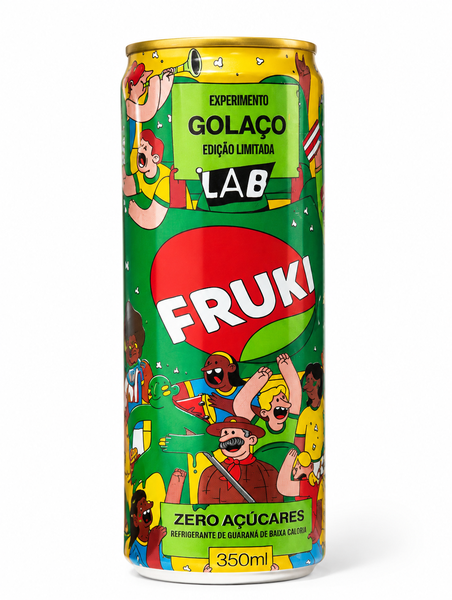 REFRI FRUKI LATA 350ML GUARANA C/PIPOCA