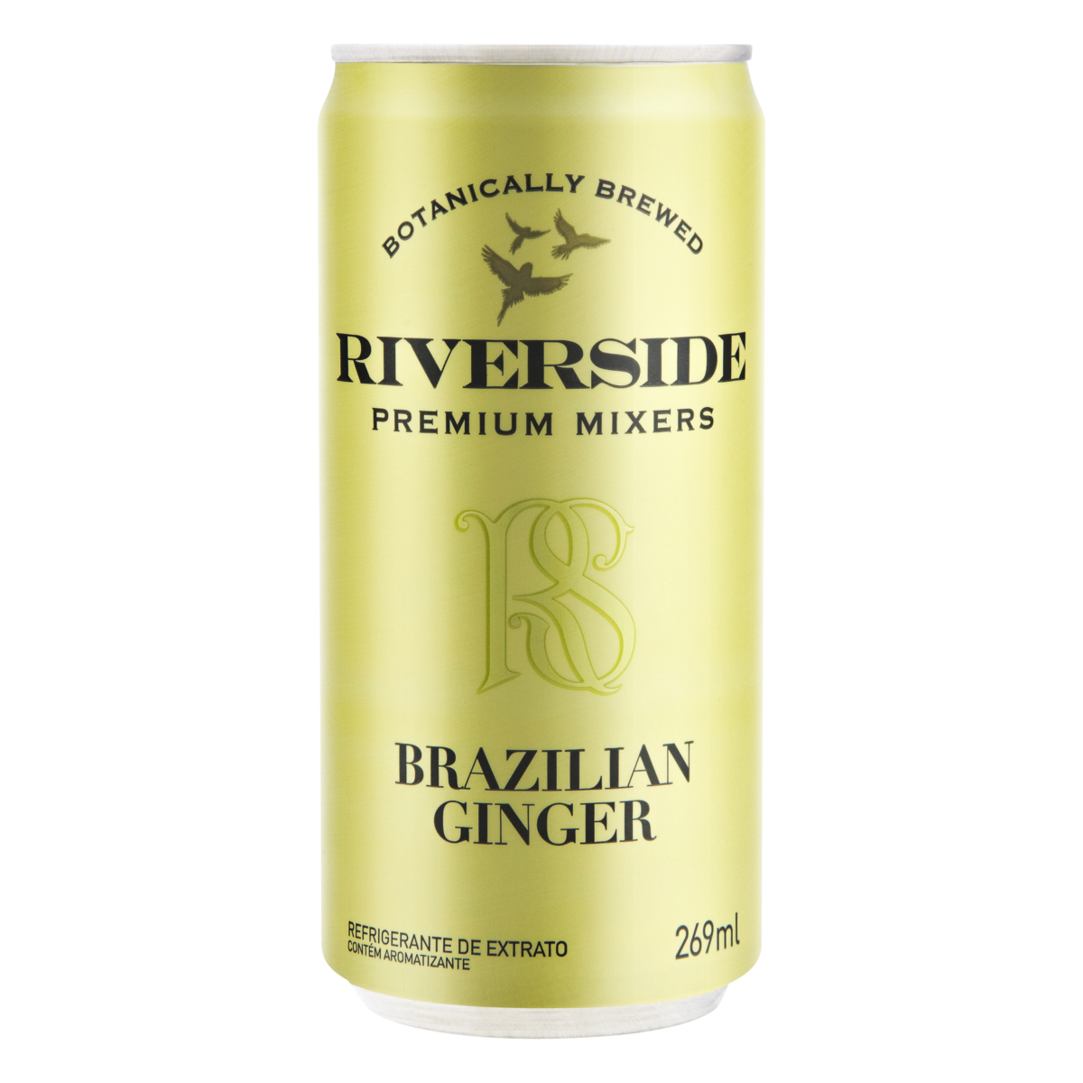 AGUA TONICA BRAZILIAN GINGER RIVERSIDE 269ML 