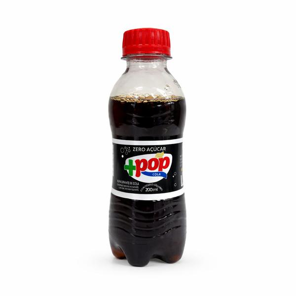 REFRIGERANTE + POP COLA ZERO 200ML