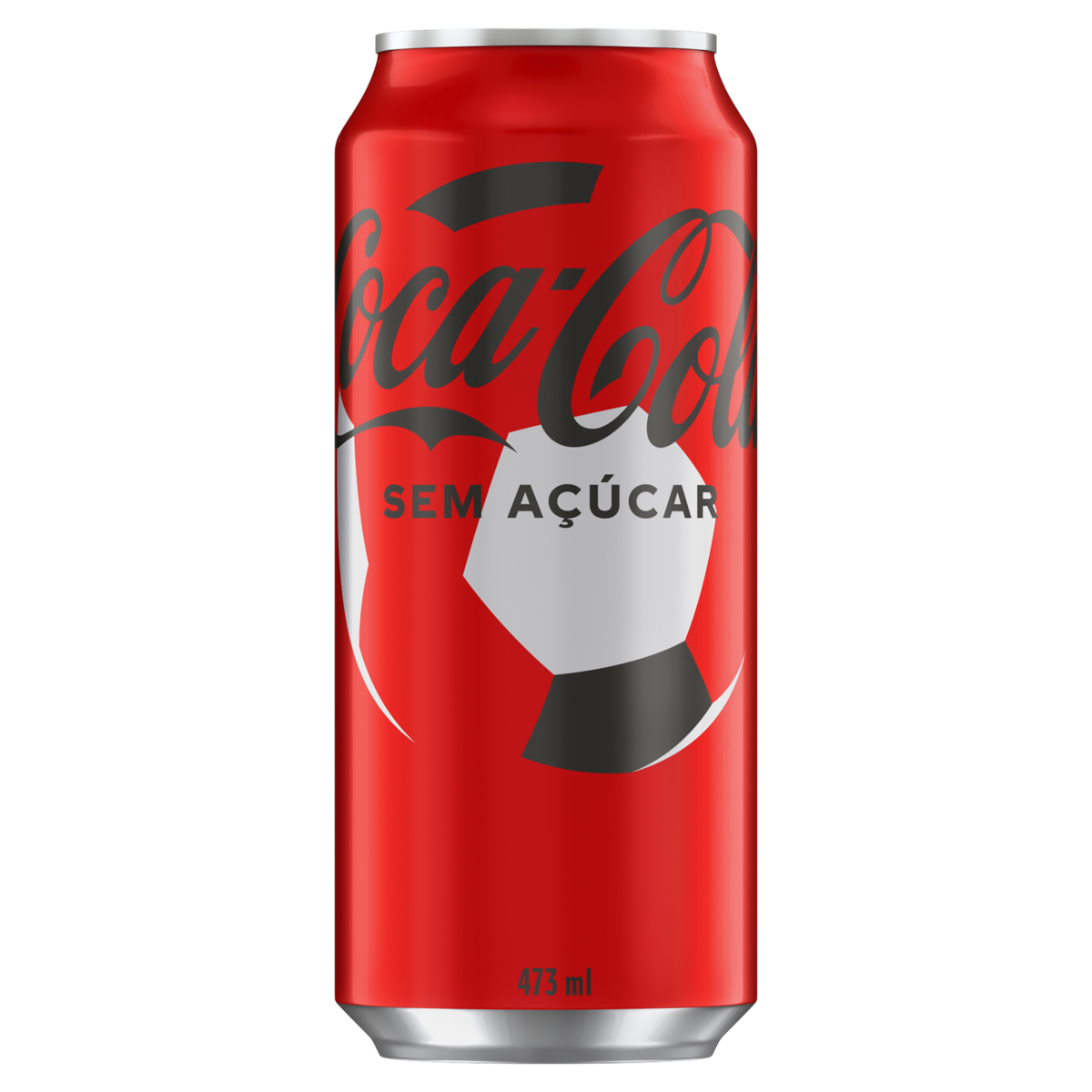 REFRIGERANTE COCA COLA ZER ACUC LT 473ML