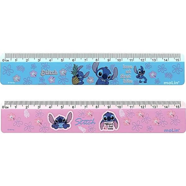 REGUA MOLIN 15CM STITCH BOLSA C/ 1 UN