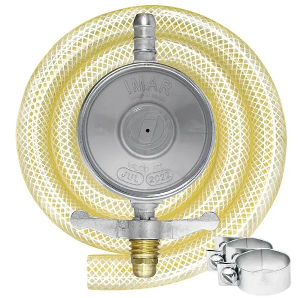 REGULADOR GAS 1KG SEGURA GAS C/MANGUEIRA 1,20M
