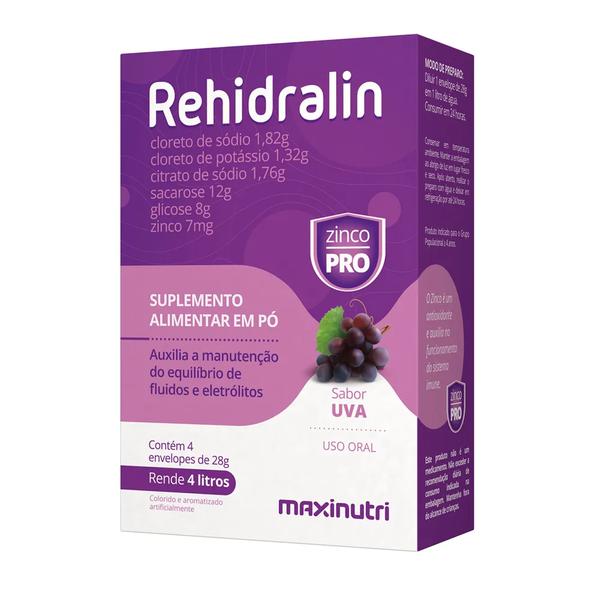 Suplemento Alimentar Rehidralin 112g