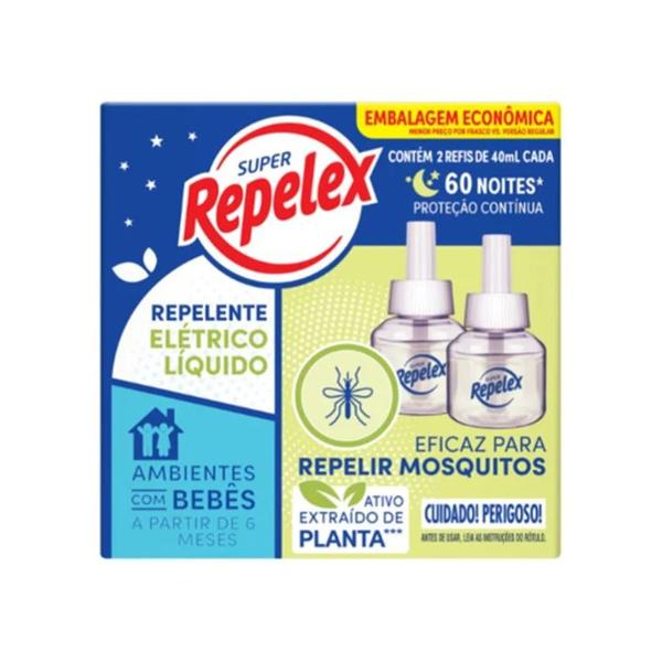 Inseticida Repelex 2x40ml