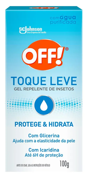OFF REPELENTE TQ LEVE GEL HIDRATANTE 100G