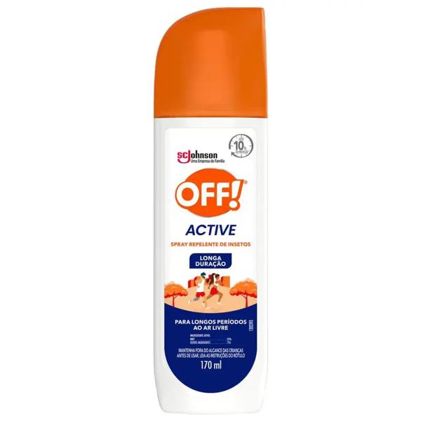 REPELENTE OFF 170ML SPRAY LONGA DURACAO