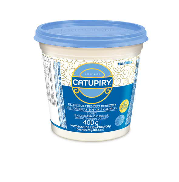REQUEIJAO LIGHT CATUPIRY COPO 400G
