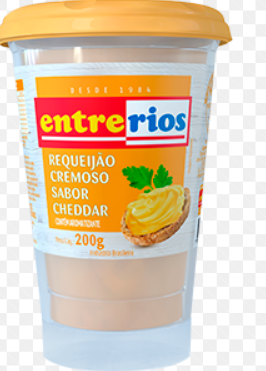 REQUEIJAO CREMOSO 200GR SABOR CHEDDAR