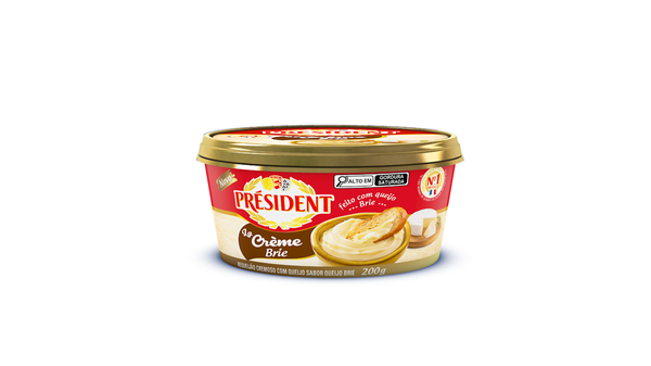 Requeijão President Creme Brie 200g