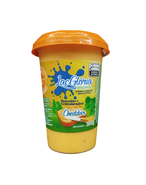 REQUEIJAO CREMOSO LACGLORIA SABOR CHEDDA