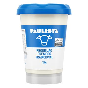 Requeijão Cremoso Trad Paulista 180gr