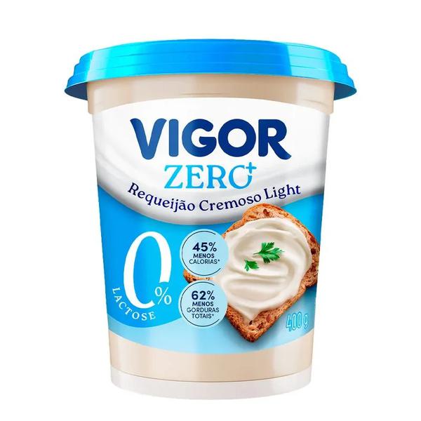 REQUEIJAO VIGOR 400G CREMOSO LIGHT ZERO LACTOSE