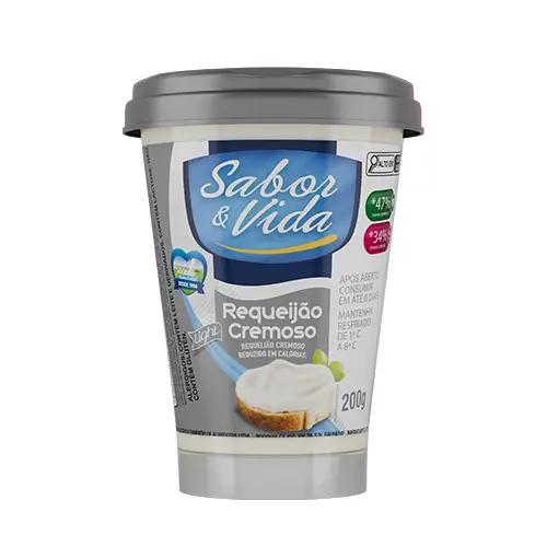 REQUEIJAO CREM SABOR E VIDA 200G LIGHT