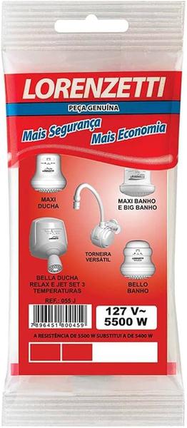 RESISTÊNCIA LORENZETTI DUO SHOW 5500W FUT.127V