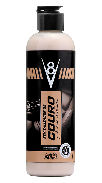 REVITALIZADOR V8  240 ML COURO