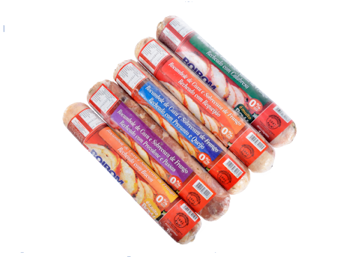 ROCAMBOLE DE FRANGO DACASA PRESUNTO E BACON 1KG