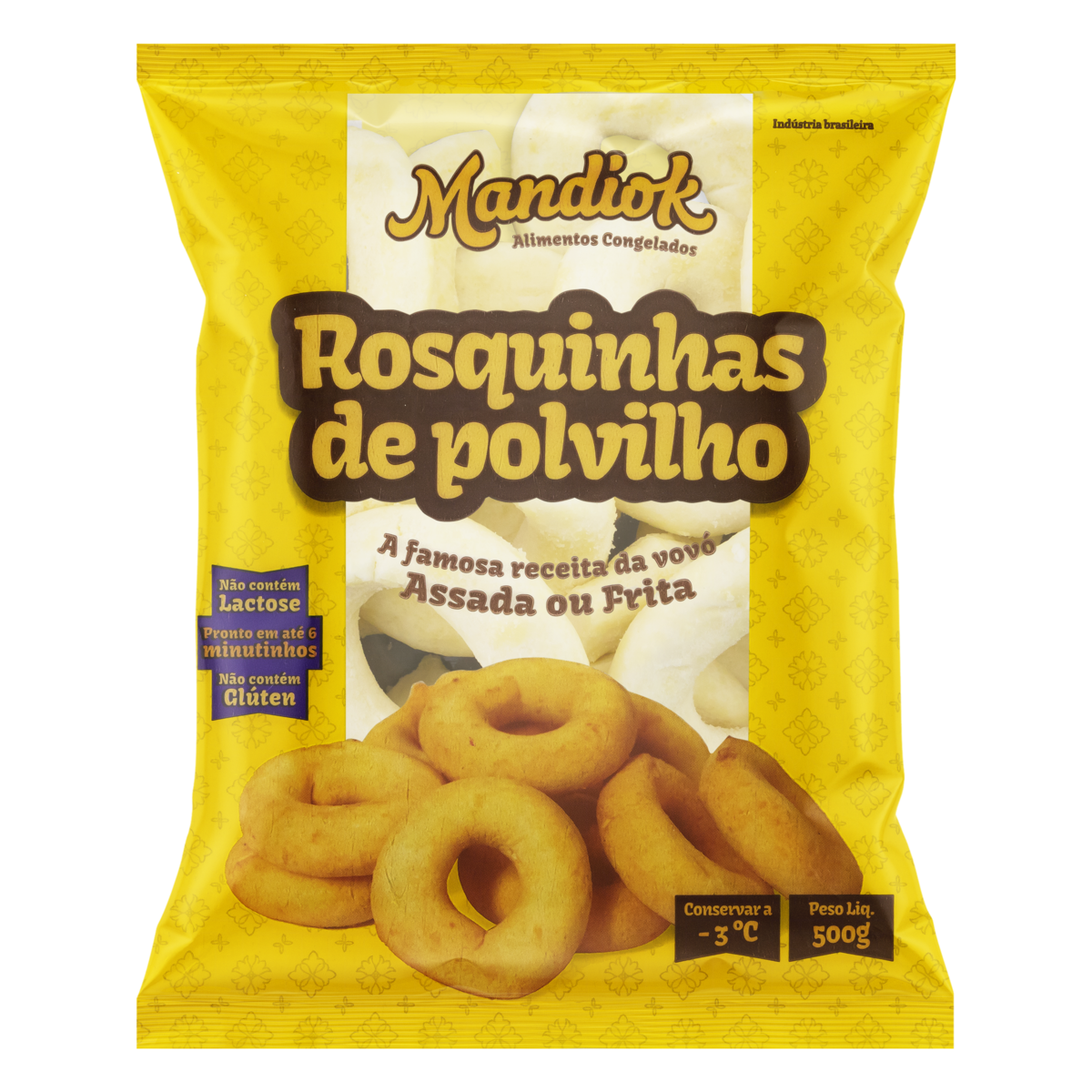 Rosquinha Polvilho Mandiok 500G Cong
