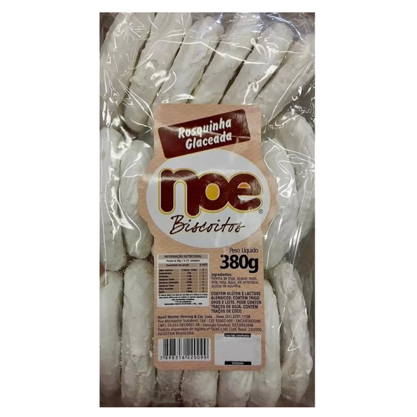 ROSQUINHA NOE 350G GLACEADA