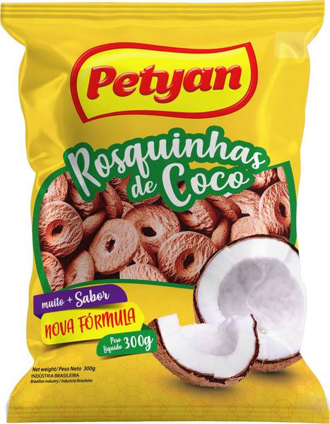 BISC ROSQUINHA PETYAN 300G COCO