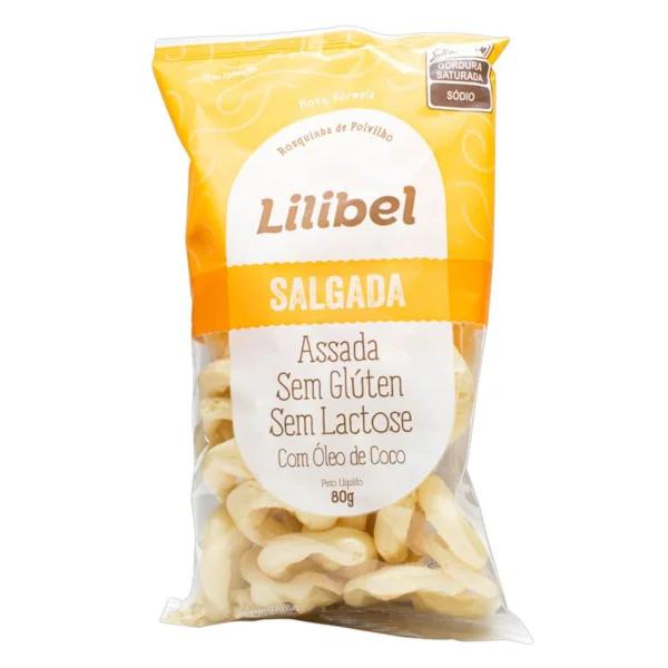 ROSQUINHA DE POLVILHO SALGADA LILIBEL 80G