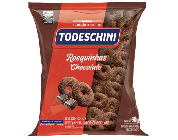 Biscoito Todeschini Rosquinha 300G Chocolate