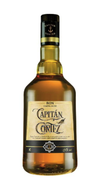 RUM CAPITAN CORTEZ 1L  CARTA OURO