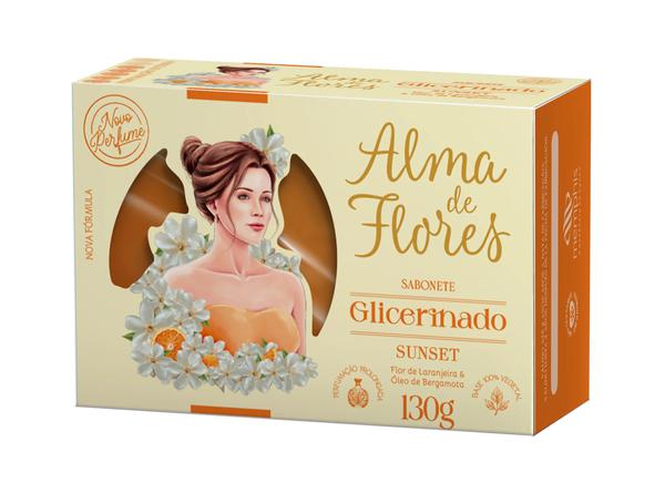SAB ALMA DE FLORES GLICERINADO SUNSET 13