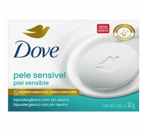 SABONETE DOVE PELE SENSIVEL PACK