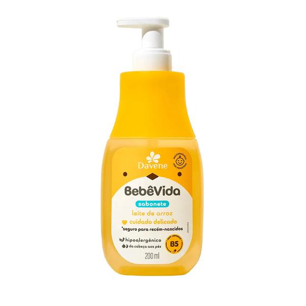 DAVENE BEBE VIDA SABONETE LIQ. L.ARROZ 200ML