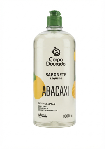 SABONETE LIQ.CORPO DOURADO ABACAXI 1L